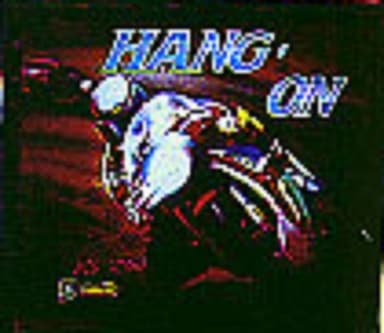 Hang-On backglass