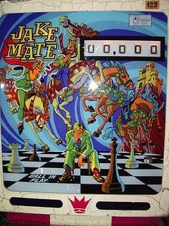 Jake Mate backglass