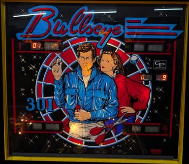 301/Bullseye backglass