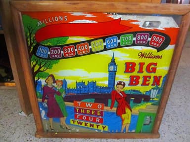 Big Ben backglass