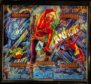 Zankor backglass