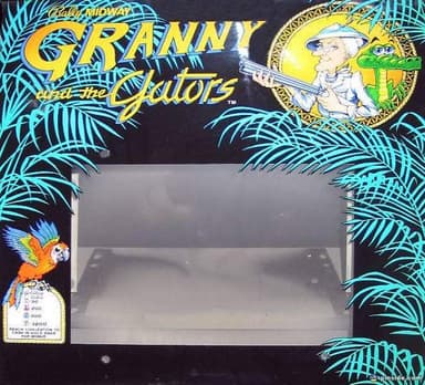 Granny and the Gators backglass