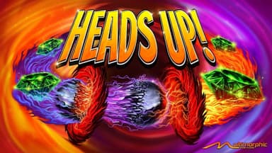 Heads Up! backglass
