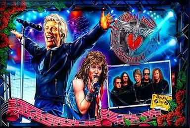 Bon Jovi backglass