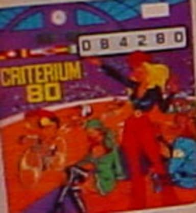 Criterium 80 backglass