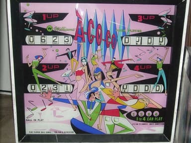 A-Go-Go backglass