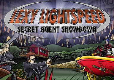 Lexy Lightspeed - Secret Agent Showdown backglass