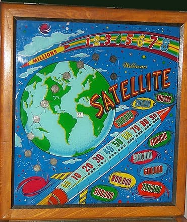 Satellite backglass