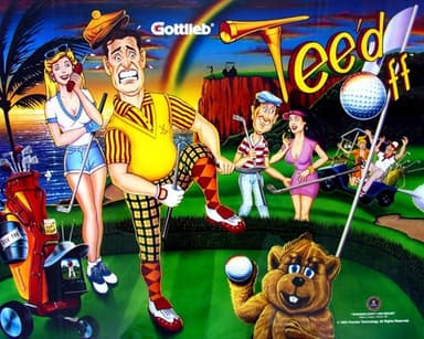 Tee'd Off backglass