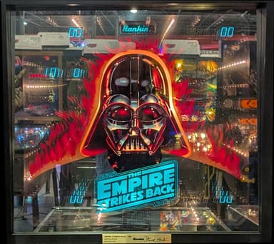The Empire Strikes Back backglass