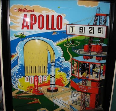 Apollo backglass