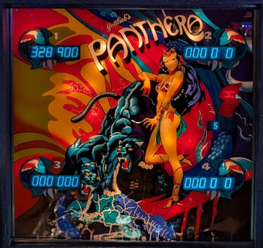 Panthera backglass