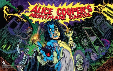 Alice Cooper's Nightmare Castle backglass
