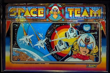 Space Team backglass