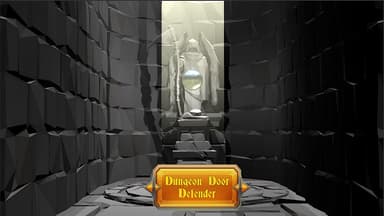 Dungeon Door Defender backglass