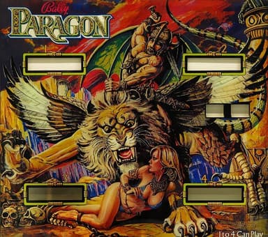 Paragon backglass