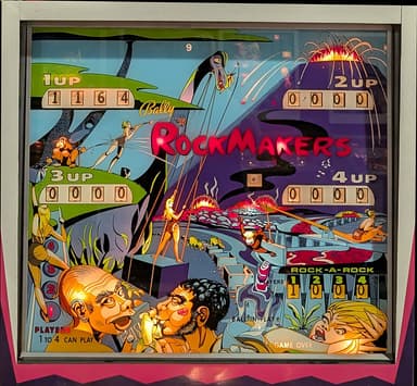 RockMakers backglass