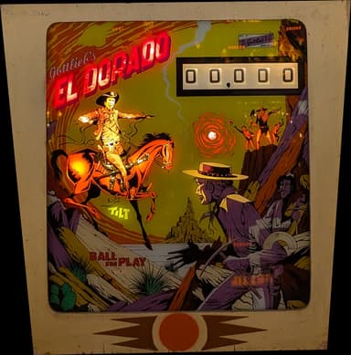 El Dorado backglass