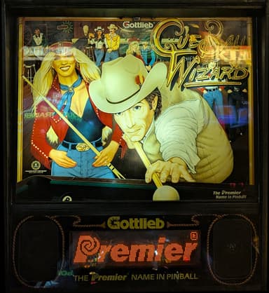 Cue Ball Wizard backglass