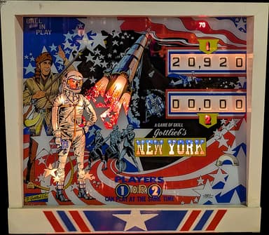 New York backglass