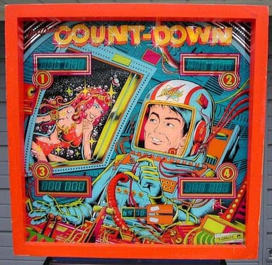 Count-Down backglass