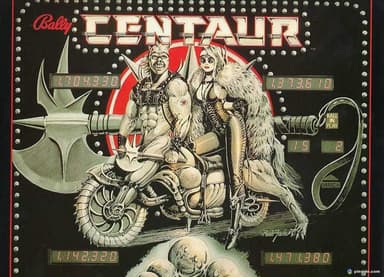 Centaur backglass