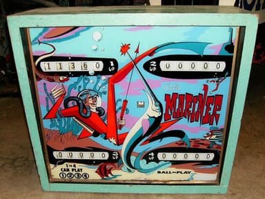 Mariner backglass