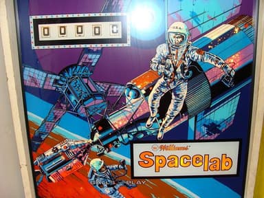 Spacelab backglass