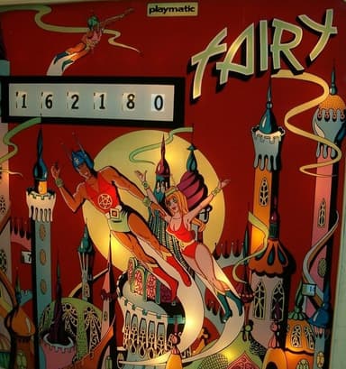 Fairy backglass