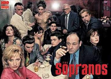 The Sopranos backglass