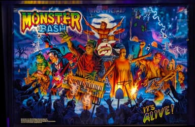 Monster Bash (Remake LE) backglass