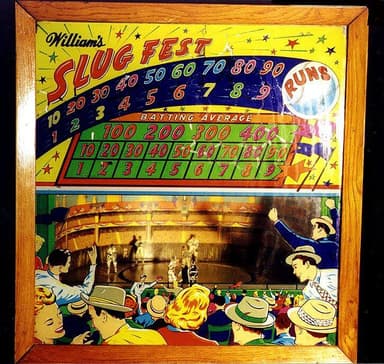 Slugfest backglass