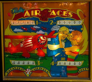 Air Aces backglass