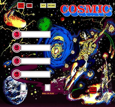 Cosmic backglass