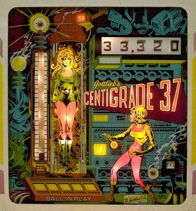 Centigrade 37 backglass