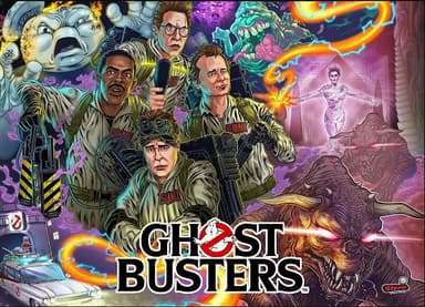 Ghostbusters (Pro) backglass