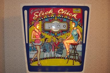Slick Chick backglass