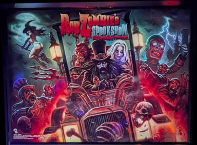 Rob Zombie's Spookshow International (LE) backglass