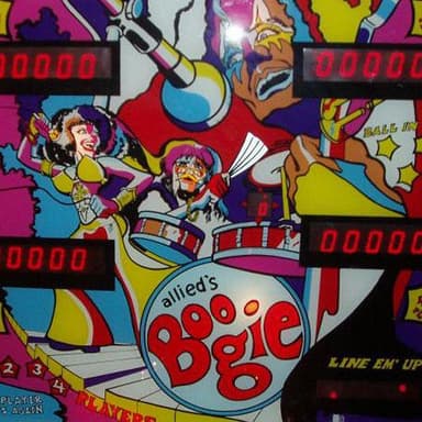 Boogie backglass