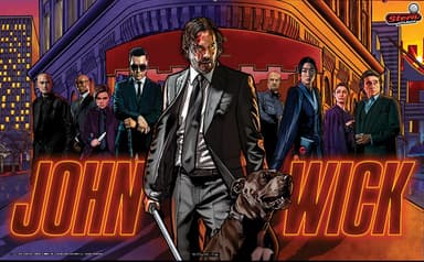 John Wick (Pro) backglass
