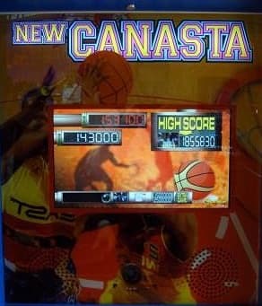 New Canasta backglass