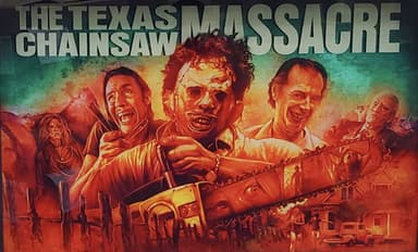 The Texas Chainsaw Massacre (SE) backglass