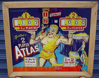 Atlas backglass