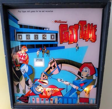 Post Time backglass