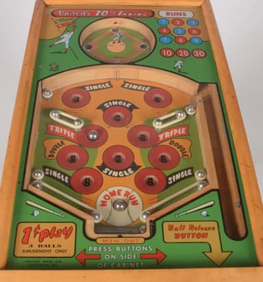 10th Inning backglass