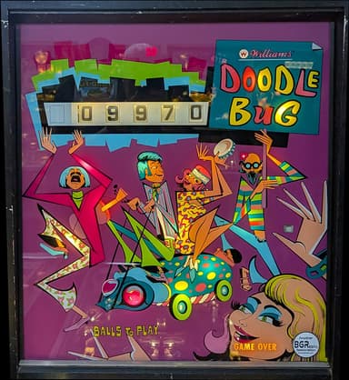 Doodle Bug backglass