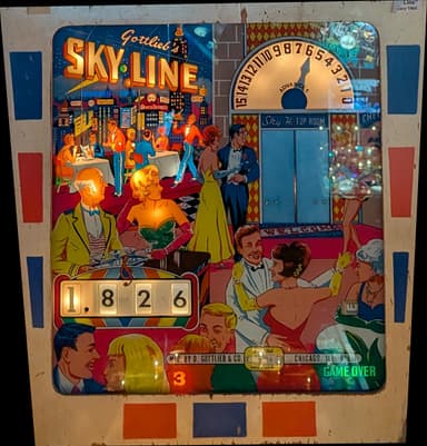 Sky·Line backglass