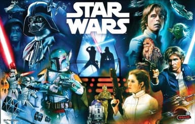 Star Wars (Home Edition) backglass