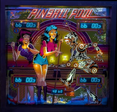 Pinball Pool backglass
