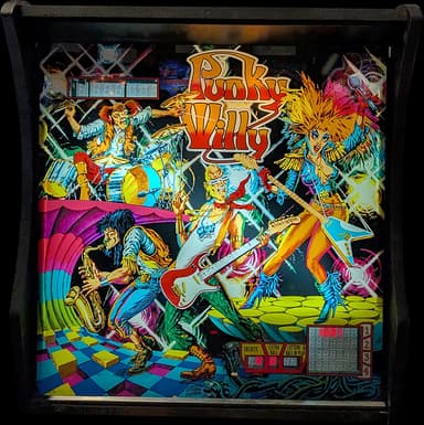 Punky Willy backglass